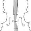 cello clip art 9557